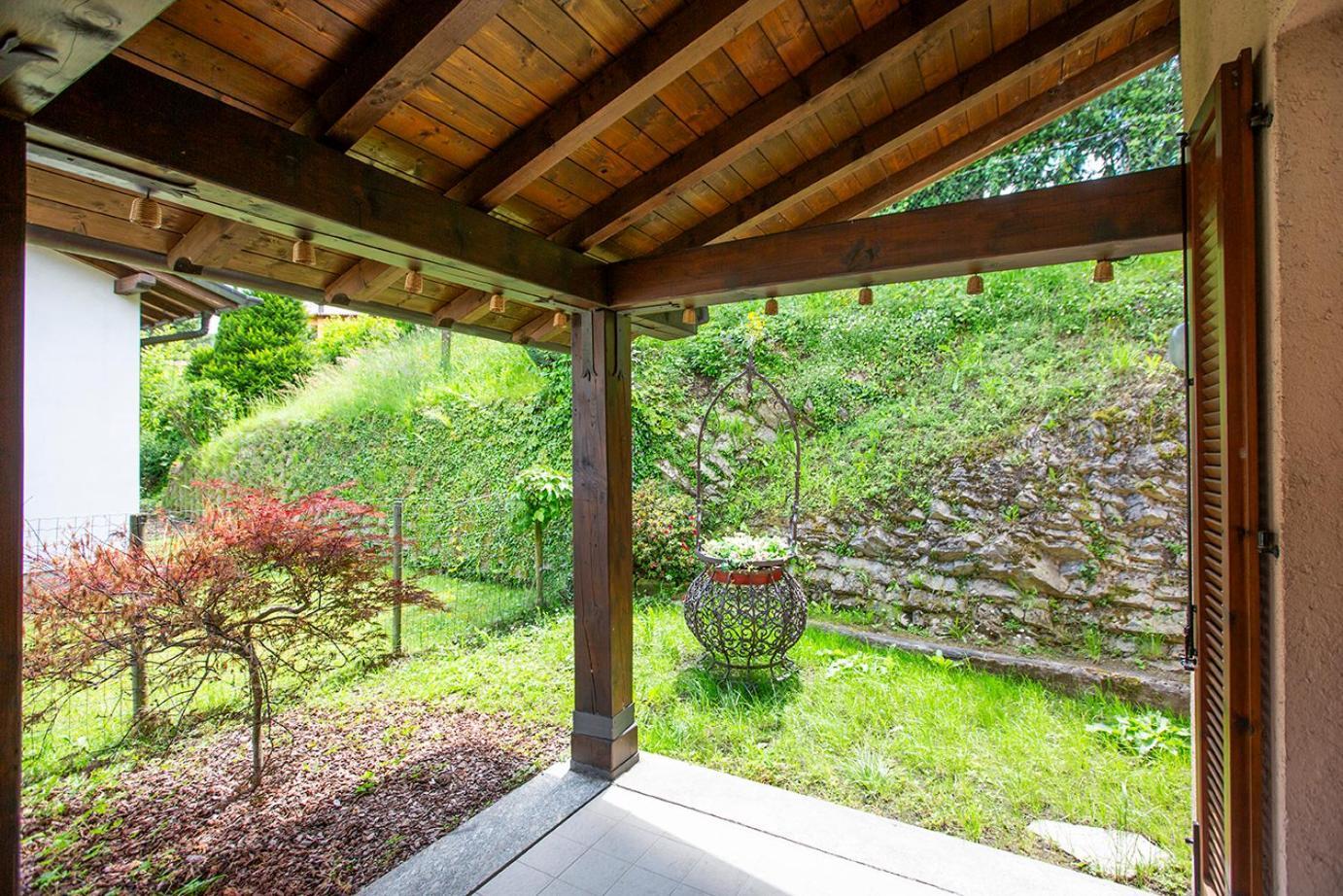 Vila L'Acero Rosso - Giardino Privato E Box Auto Menaggio Exteriér fotografie