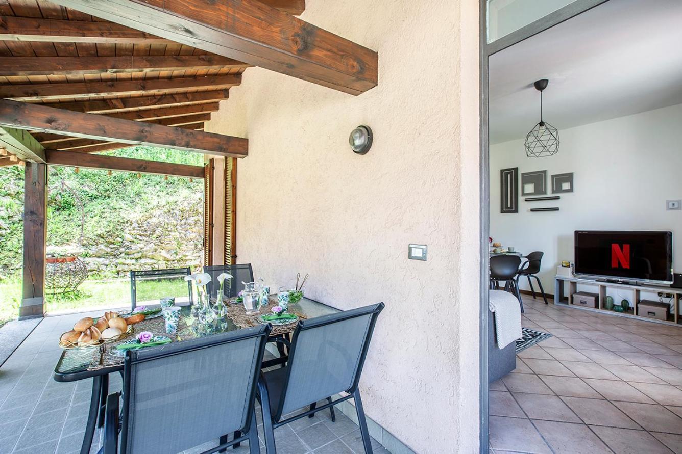 Vila L'Acero Rosso - Giardino Privato E Box Auto Menaggio Exteriér fotografie