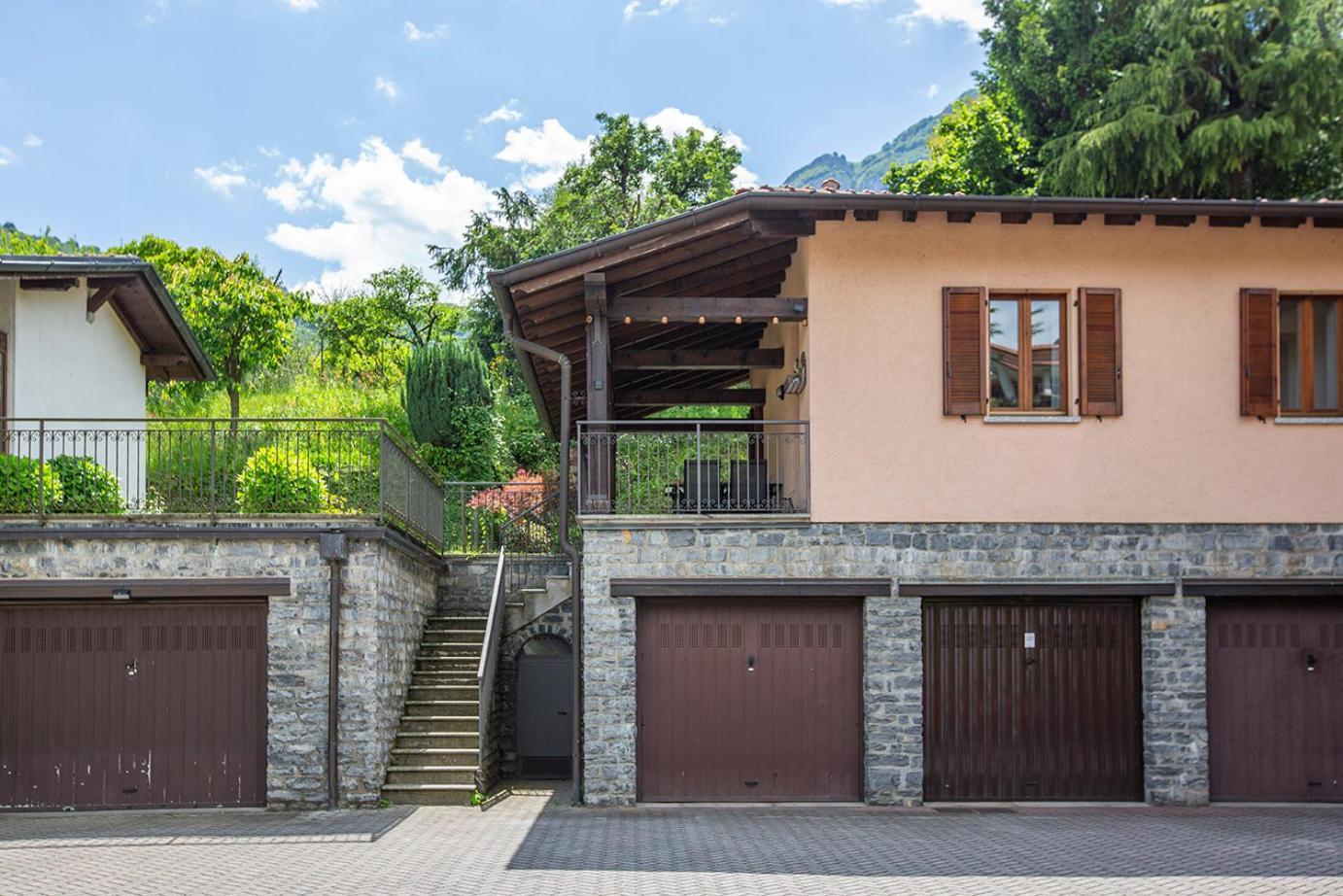 Vila L'Acero Rosso - Giardino Privato E Box Auto Menaggio Exteriér fotografie